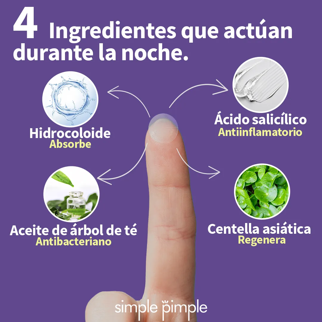 Parches para granos uso nocturno 4